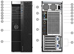 Dell Precision T7820 שולחן העבודה של תחנות עבודה | Core Xeon Silver - 512GB SSD - 48GB RAM - RTX A4000 | 12 ליבות @ 3.5 ג'יגה הרץ - 8GB